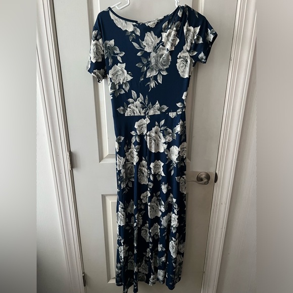 FLORAL WRAP DRESS - Picture 5 of 6